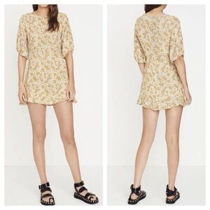 faithfull the brand jeanette dress in zoella floral